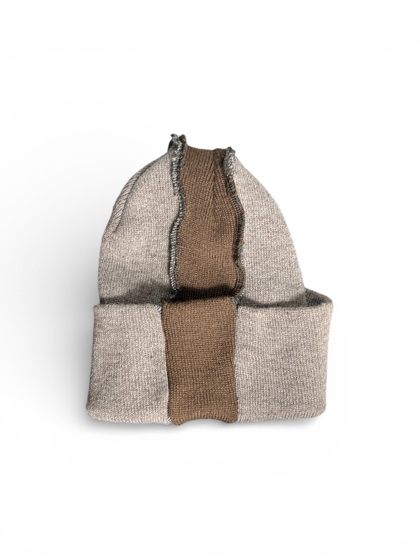 Not Your Perfect Beanie 2 Tone Brown