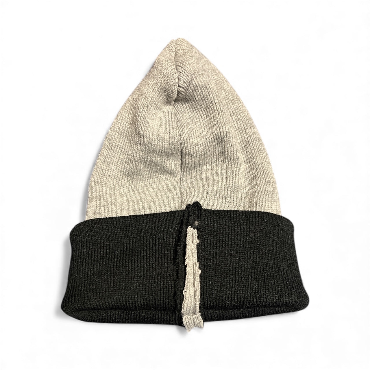 Not perfect beanie (Black and Grey)