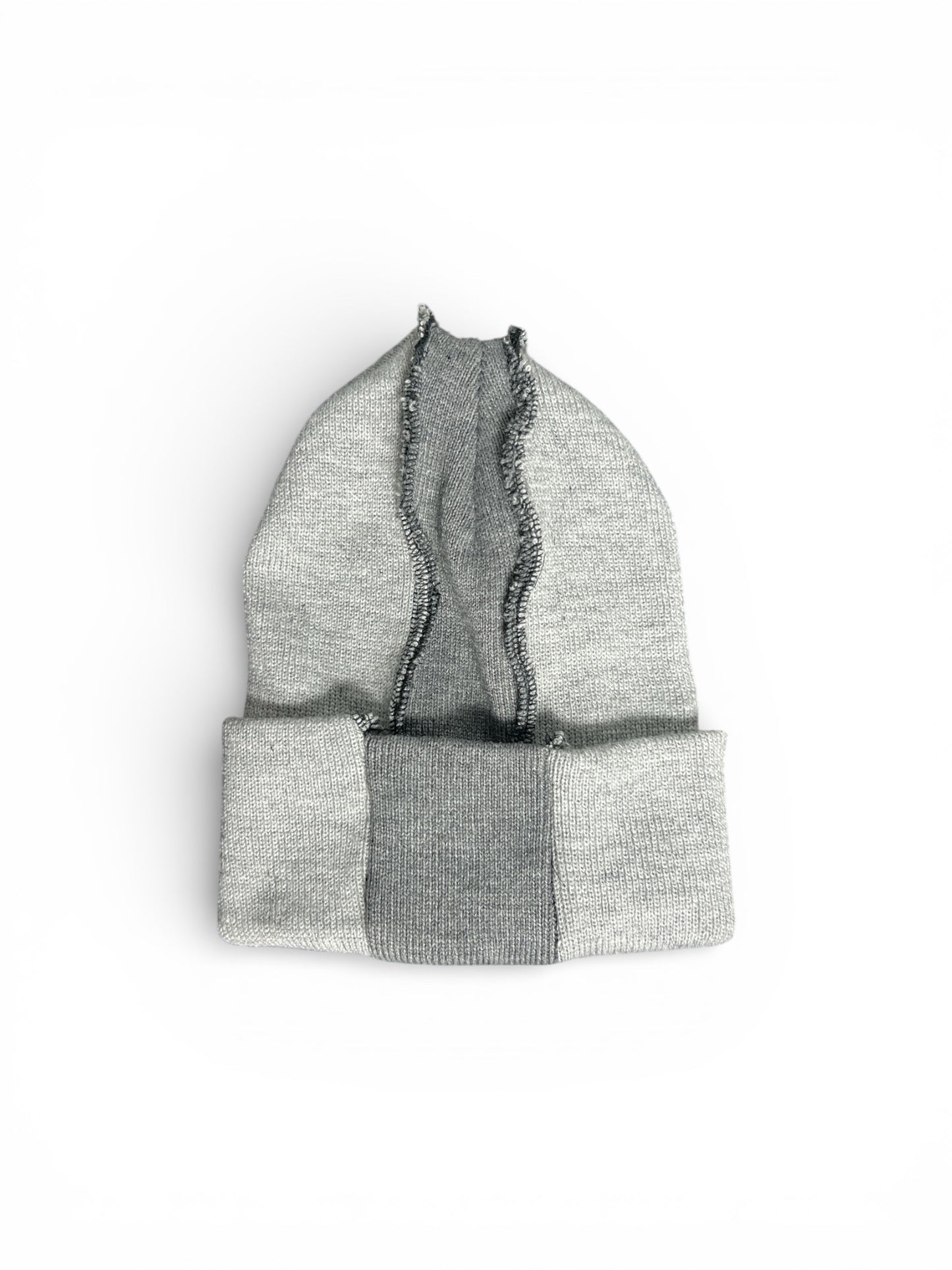Not Your Perfect Beanie 2 Tone Grey