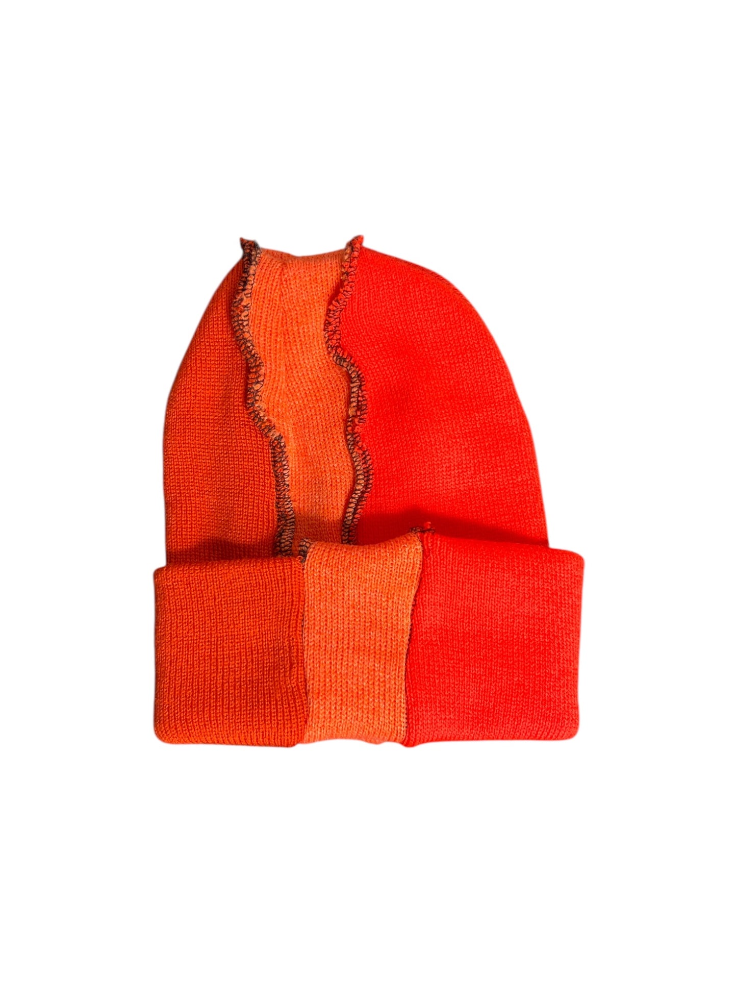 Not Your Perfect Beanie 3 Tone Orange