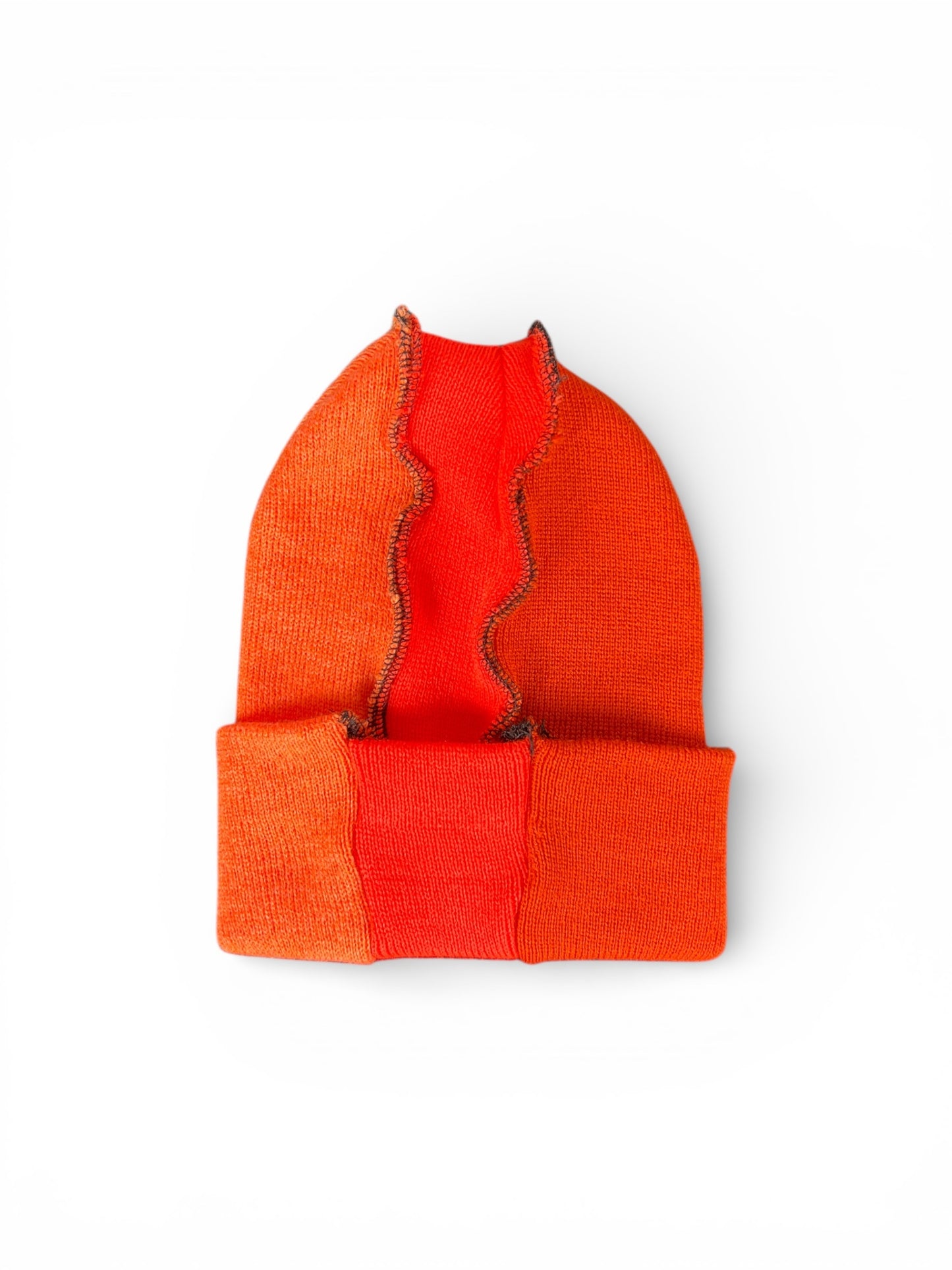 Not Your Perfect Beanie 3 Tone Orange