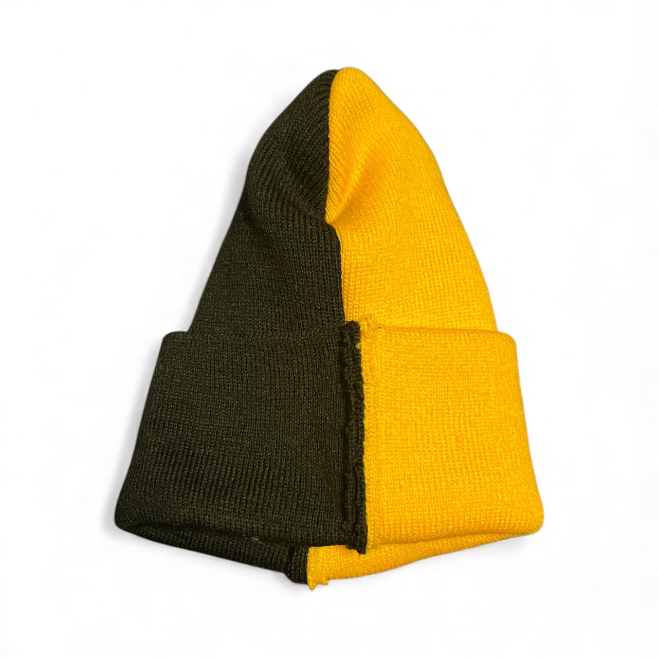 Not perfect beanie (Black and Grey)