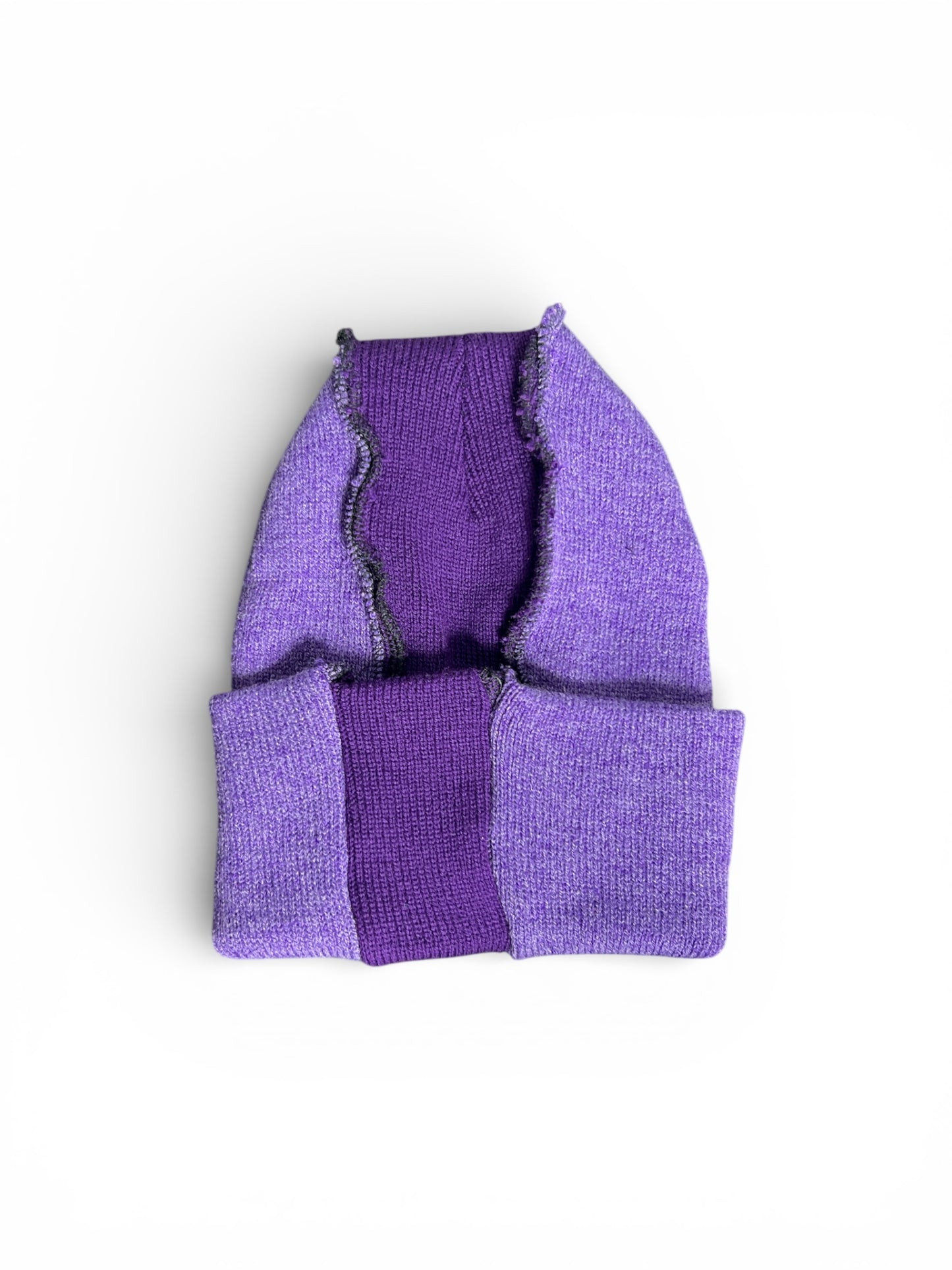 Not Your Perfect Beanie 2 Tone Purple