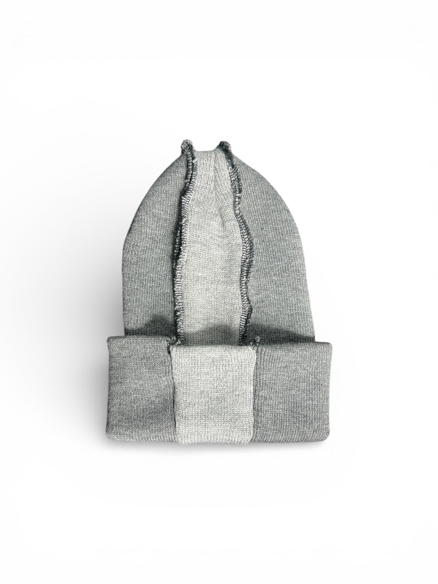 Not Your Perfect Beanie 2 Tone Grey