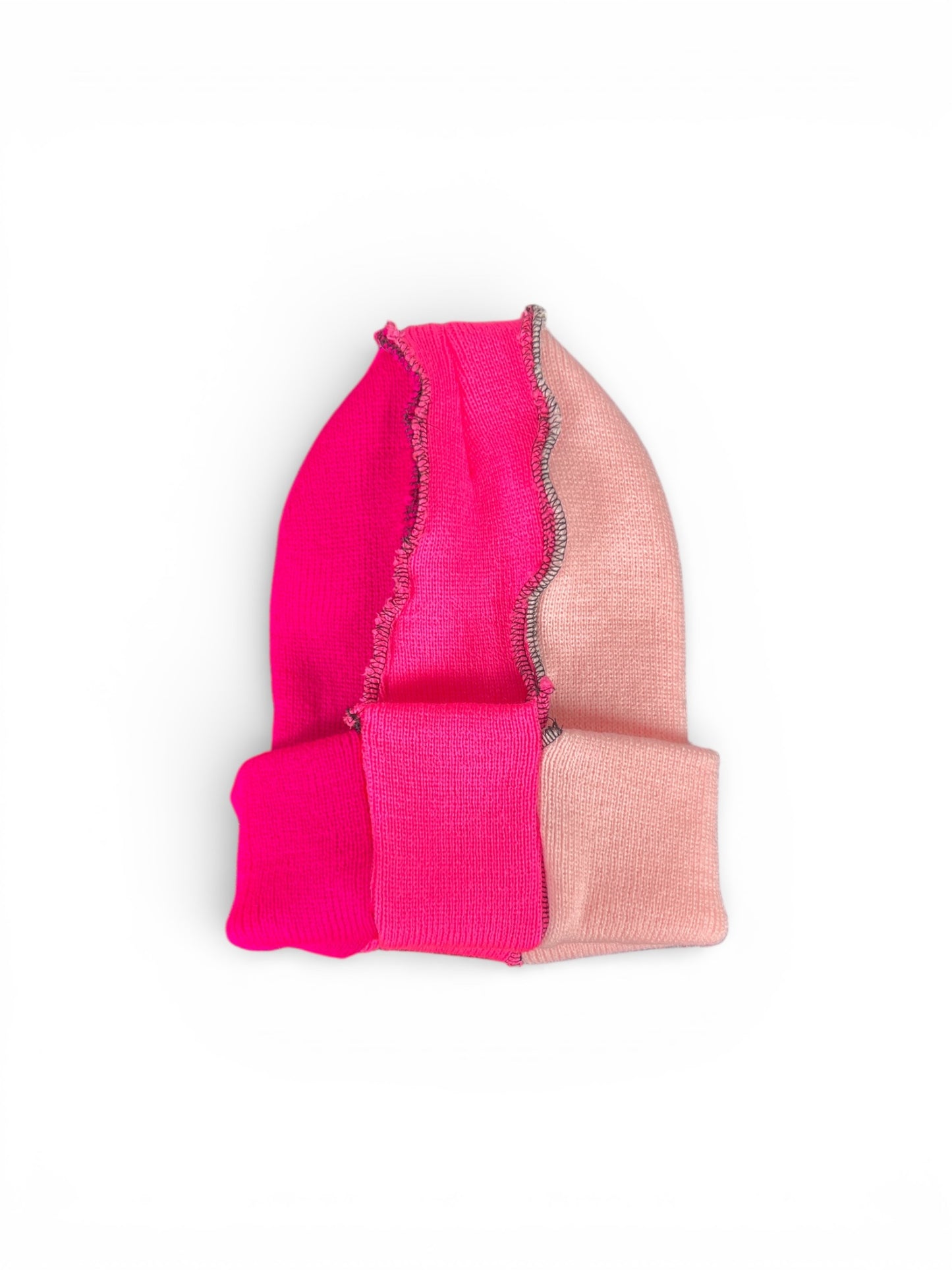 Not Your Perfect Beanie 3 Tone Pink